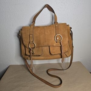 See By Chloe Tan Suede Crossbody Bag